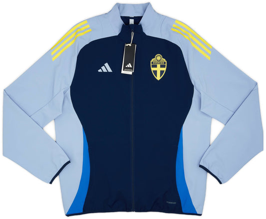 Veste d'avant-match adidas Suède 2024-25