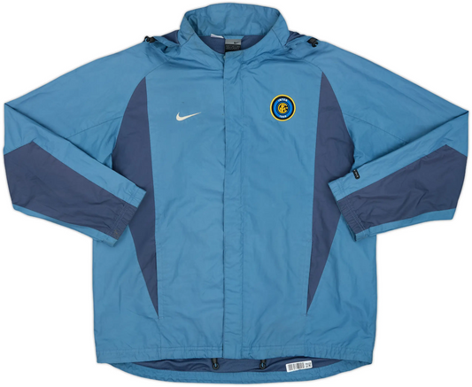 Veste de pluie à capuche Nike Inter Milan 2001-02 (M)