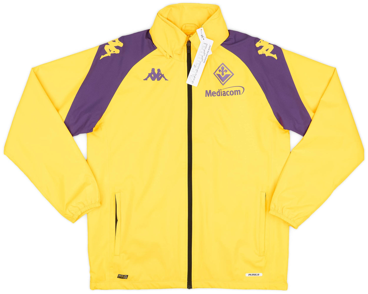 Veste de pluie d'entraînement Fiorentina Kappa 2023-24
