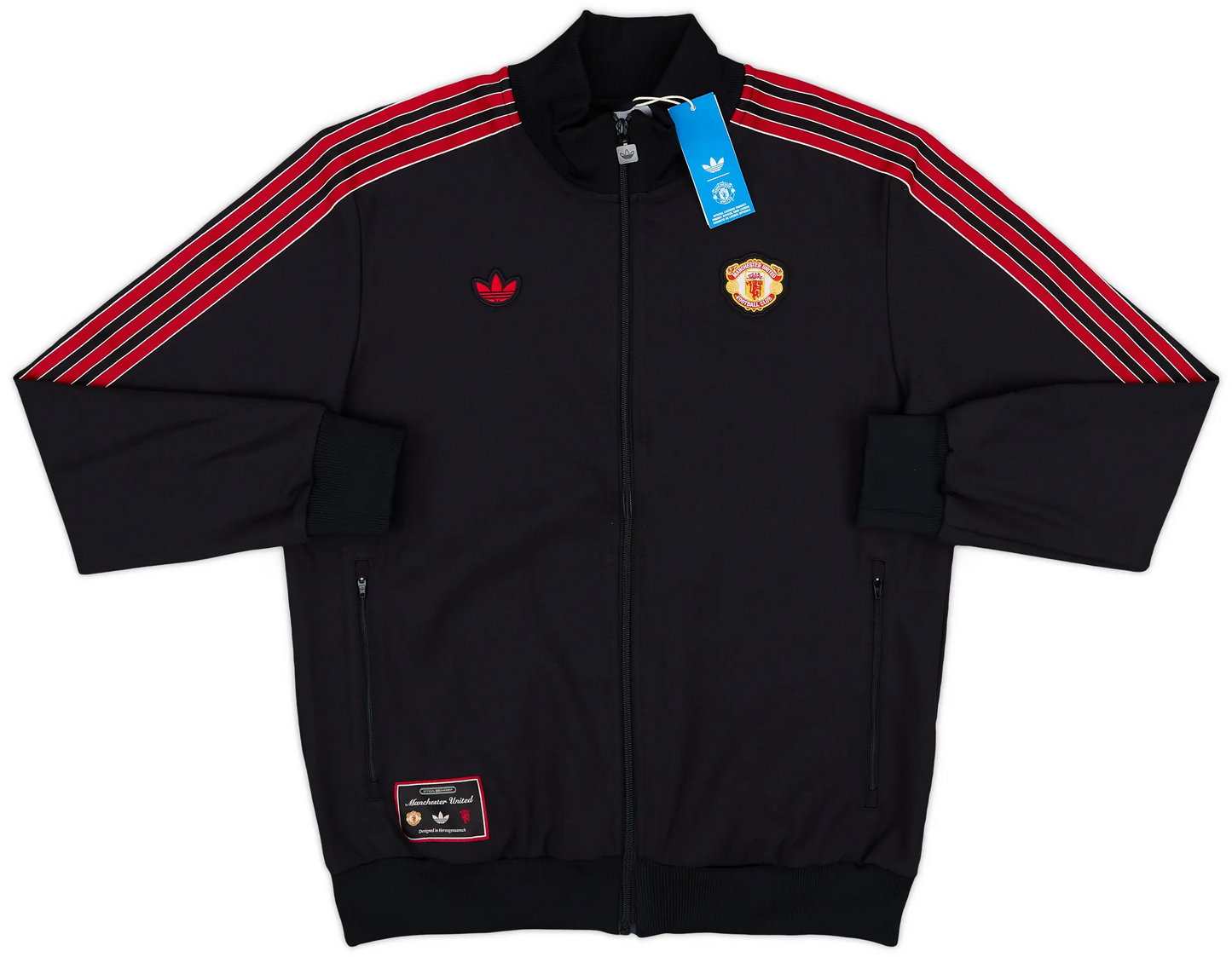 Veste de survêtement adidas Originals Terrace Icons Manchester United 2024-25