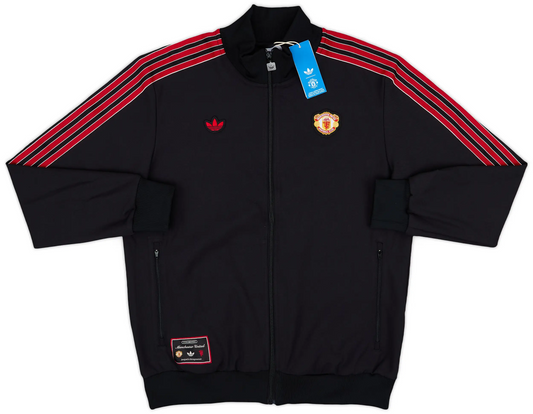 Veste de survêtement adidas Originals Terrace Icons Manchester United 2024-25