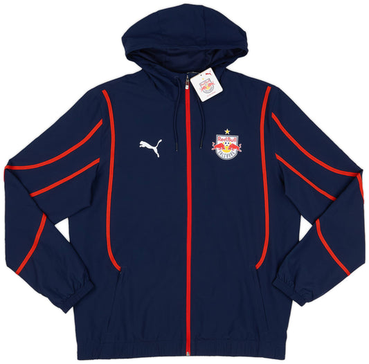 Veste tissée d'avant-match Puma Red Bull Salzbourg 2024-25