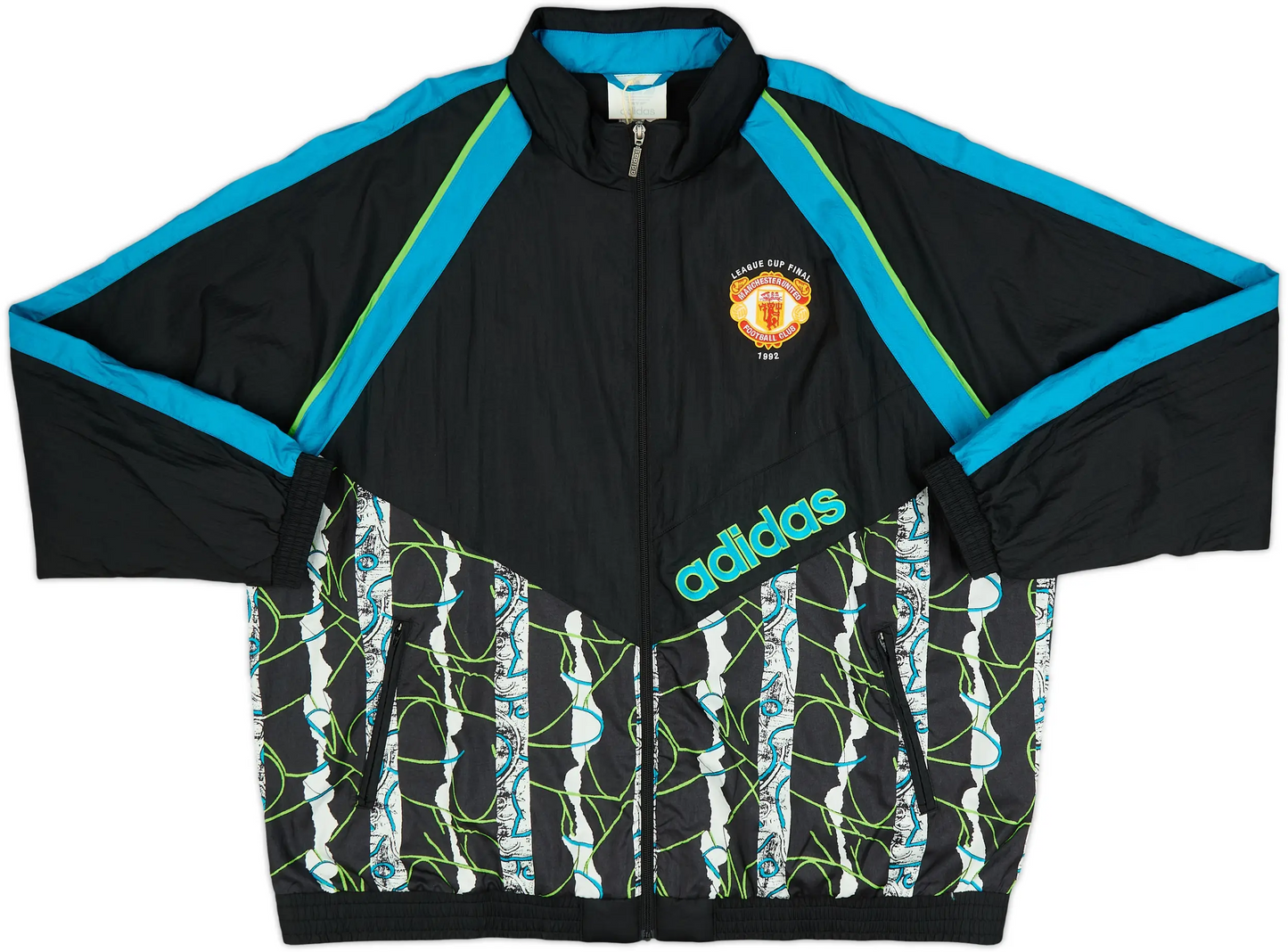 Veste tissée réédition adidas Originals Manchester United 1990-92