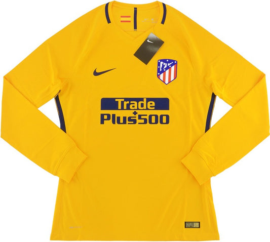 Maillot Extérieur Manches Longues Atlético Madrid Gamme Pro 2017/18 - NEUF RR STORE ONLINE