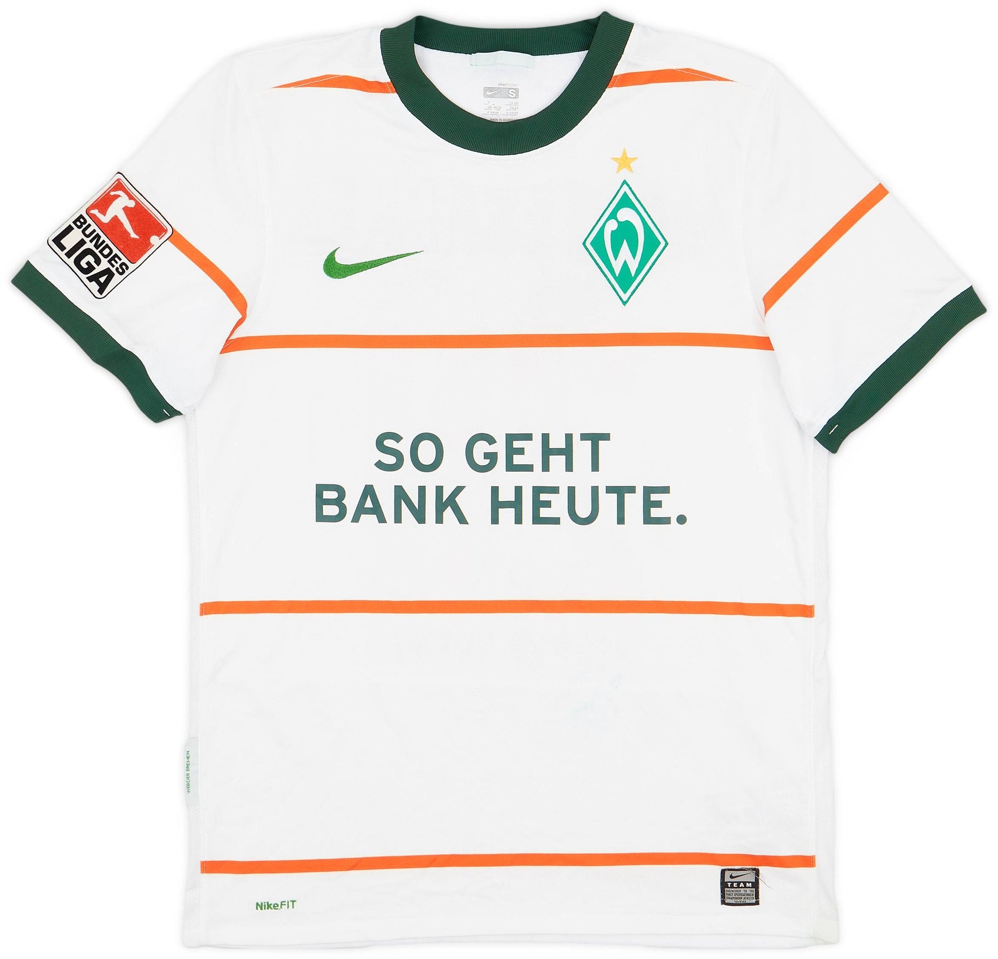 Maillot extérieur Werder Brême 2009-10 Mertesacker #29 (S)