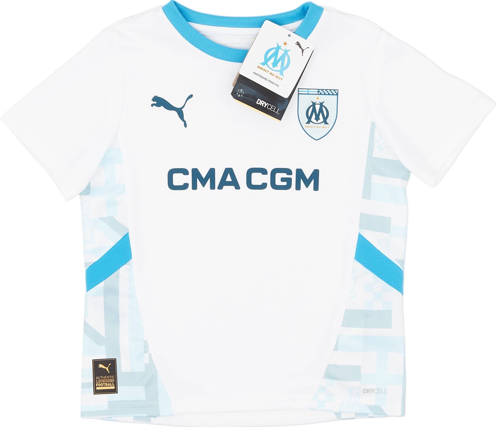 Kit complet domicile Olympique de Marseille 2024-25 (petits enfants)