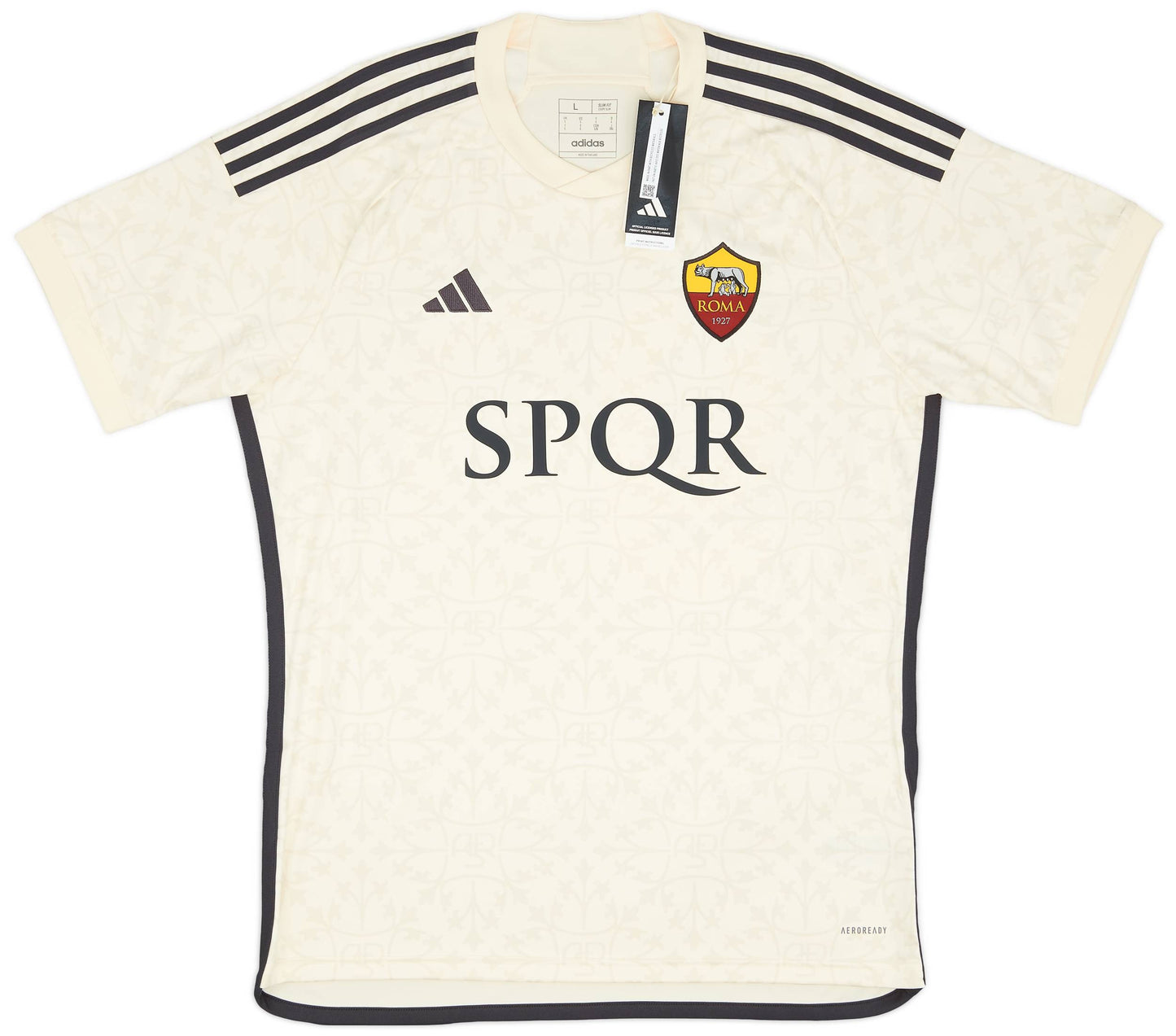 Maillot extérieur AS Rome 2023-24 Lukaku #90