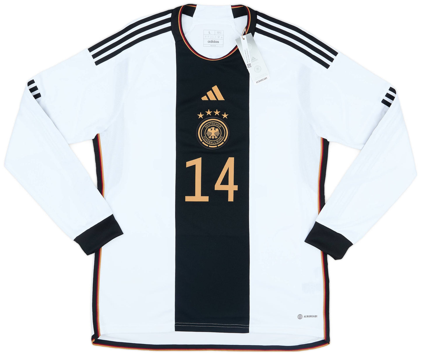 Maillot domicile manches longues Allemagne 2022-23 Musiala #14