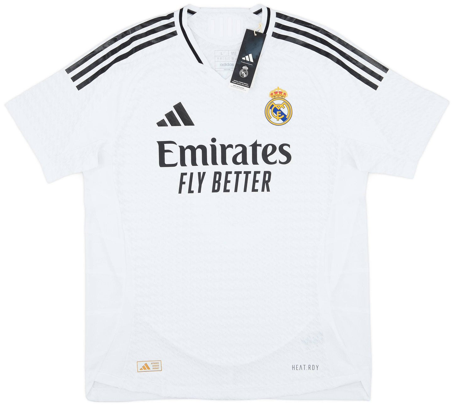 Maillot domicile authentique Real Madrid Bellingham #5 2024-25