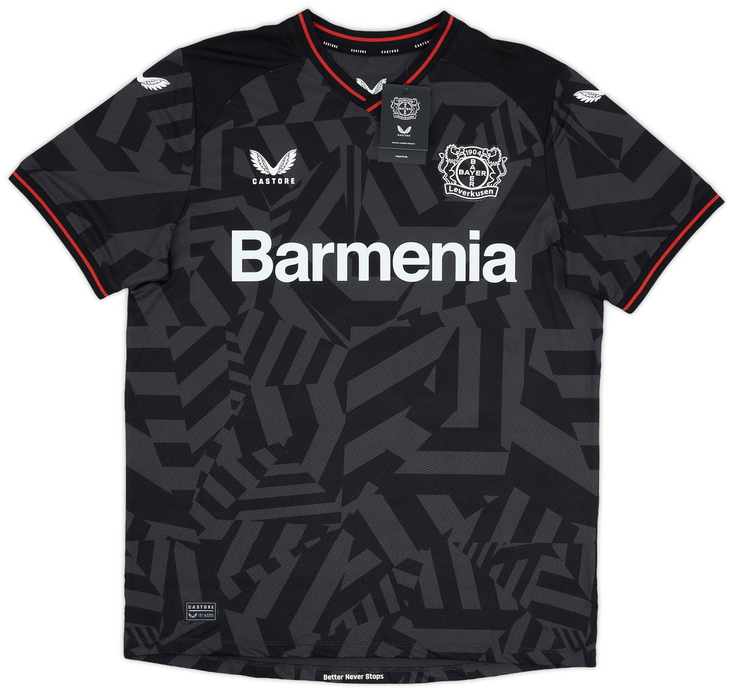 Maillot extérieur authentique Bayer Leverkusen 2022-23 Wirtz #27