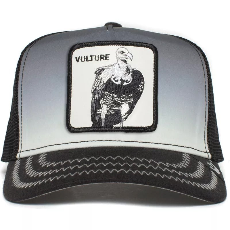 Casquette trucker noire vautour Vulture Back Off Buzzard The Farm Goorin Bros RR STORE ONLINE