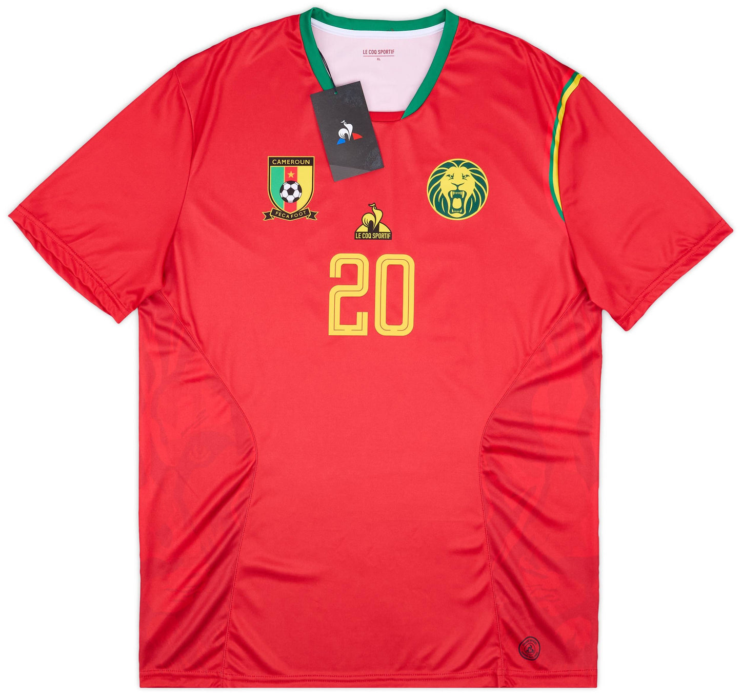 Maillot extérieur authentique Cameroun 2022 Mbeumo #20