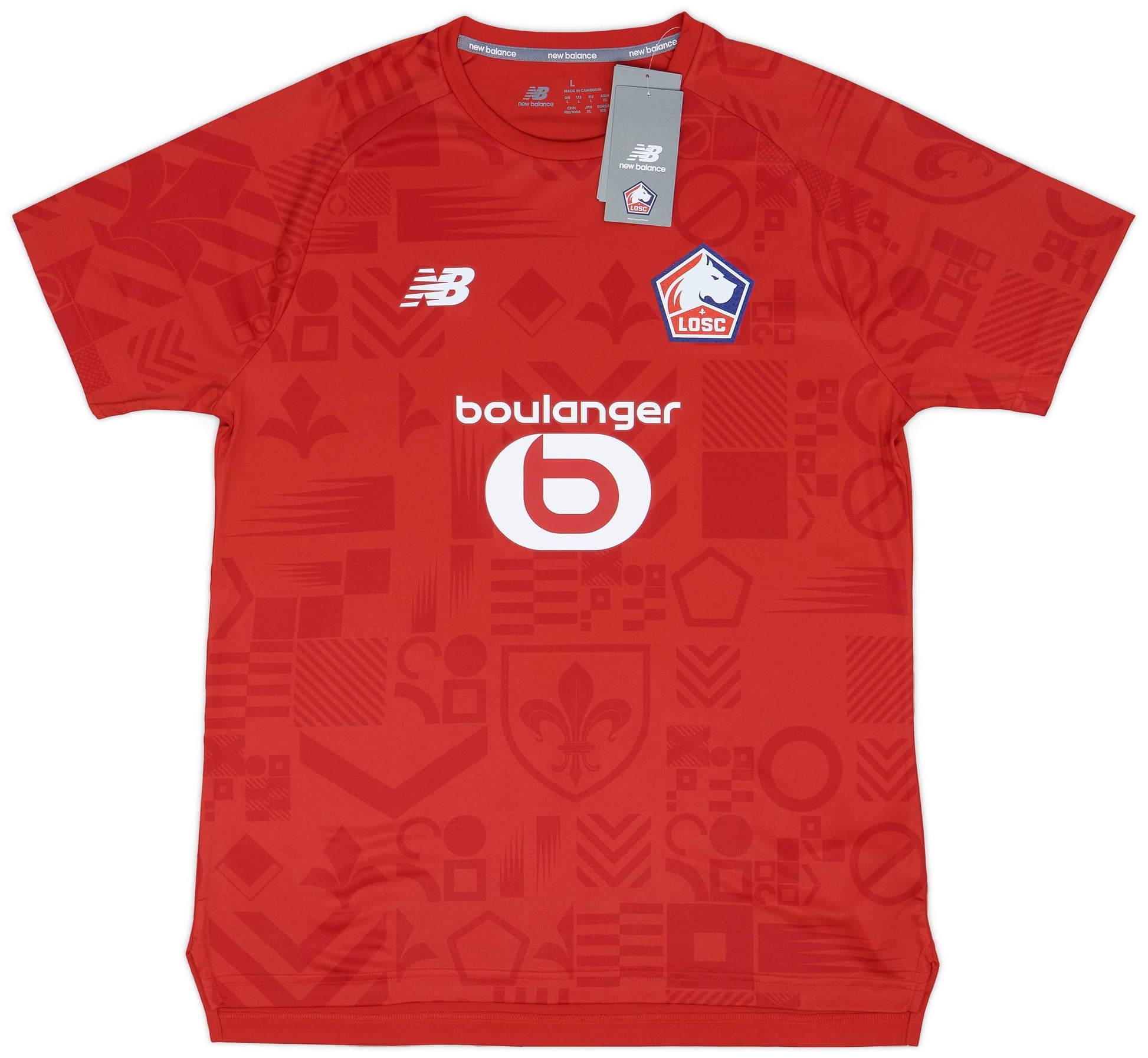 Maillot d'avant match Lille New Balance 2024-25 RR STORE ONLINE