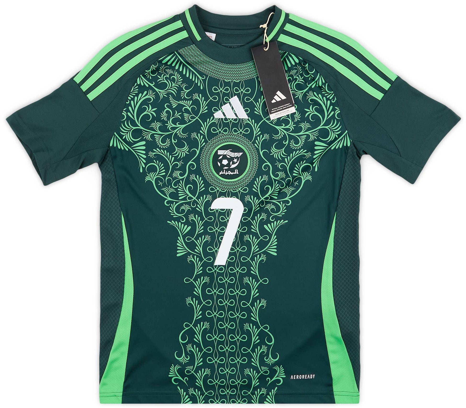 Maillot extérieur Algérie 2024-25 Mahrez #7 (enfants)