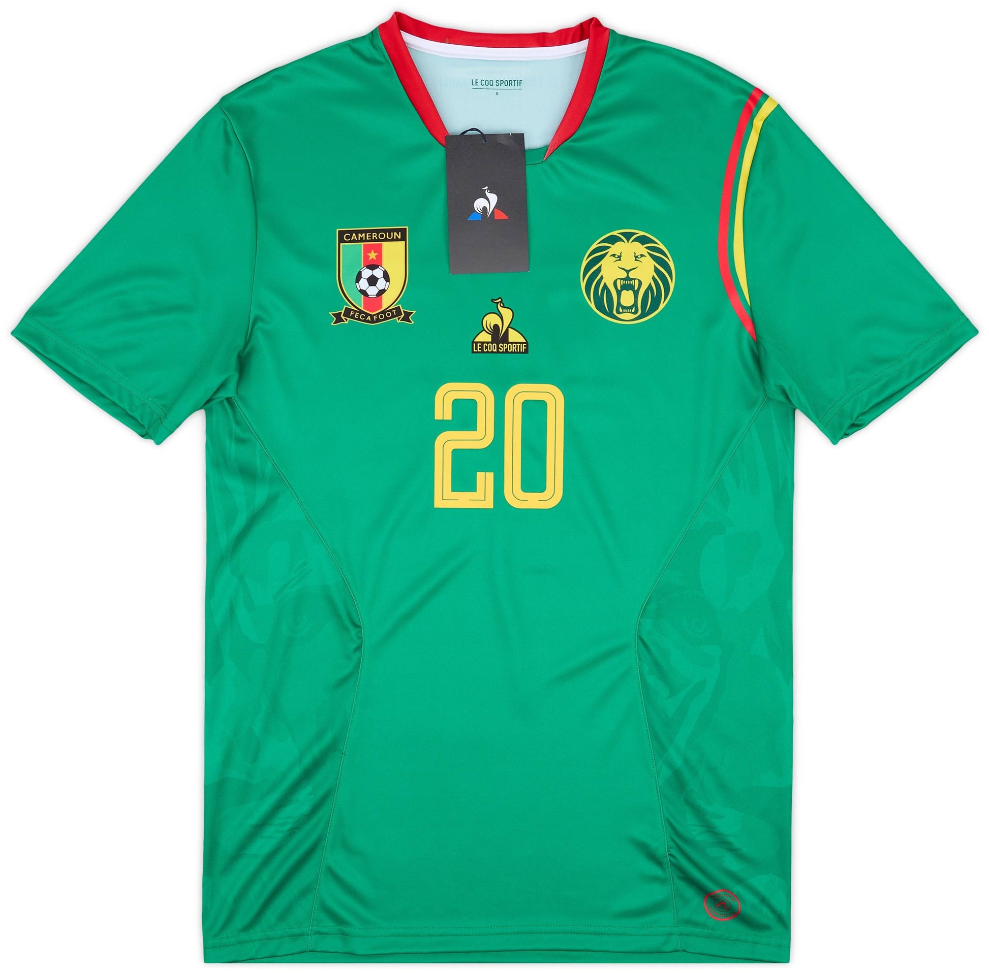 Maillot domicile authentique Cameroun 2022 Mbeumo #20 (S)