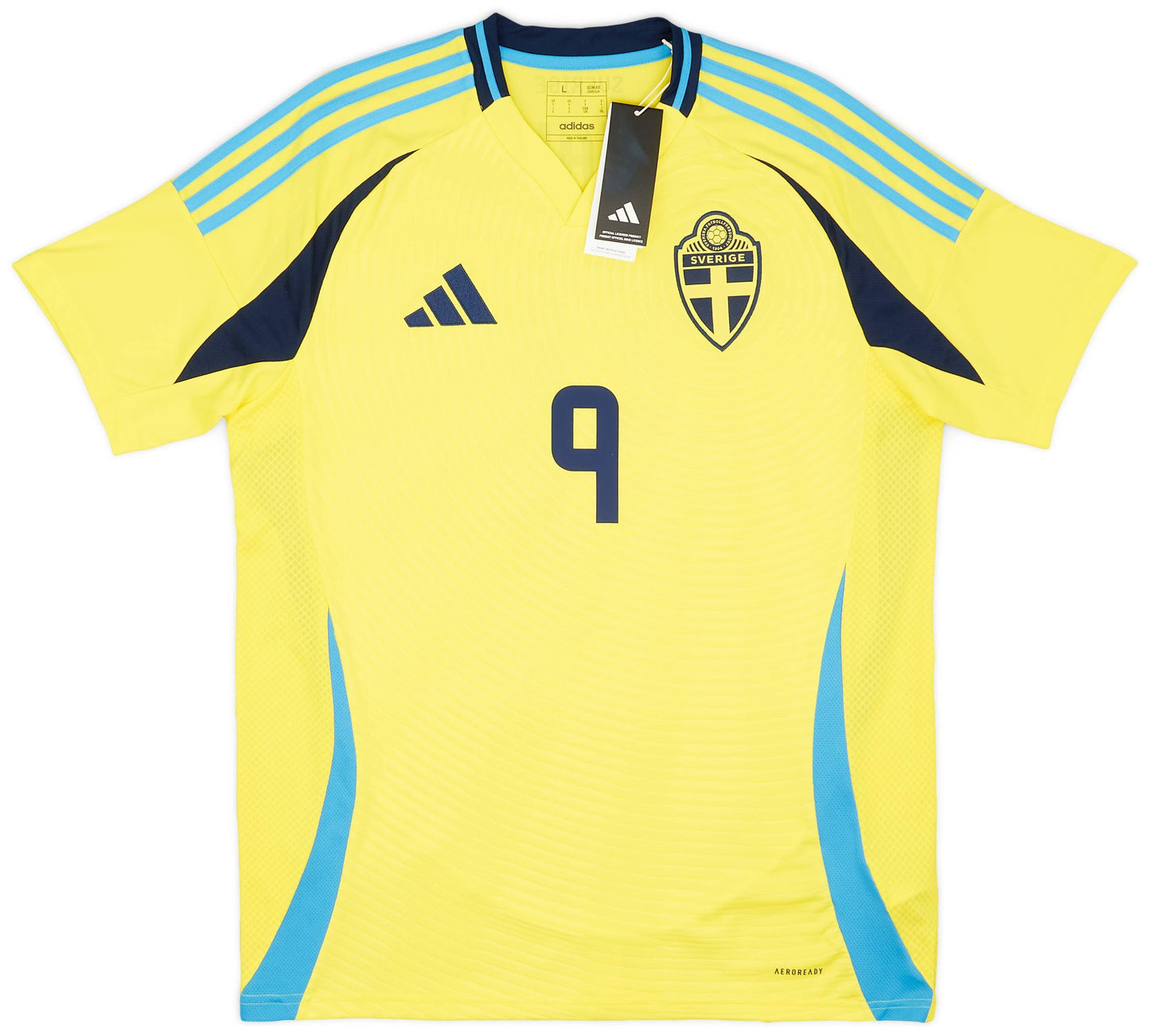 Maillot domicile Suède 2024-25 Isak #9