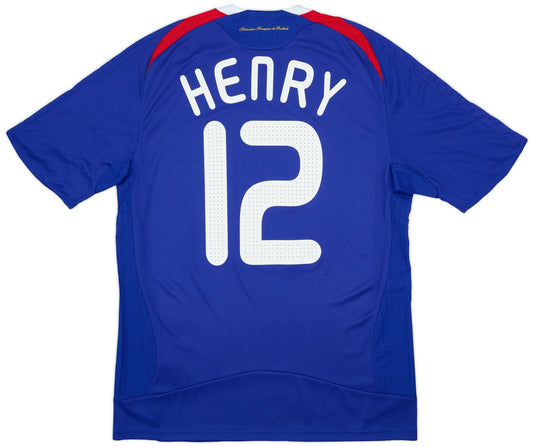 Maillot domicile France 2007-08 Henry #12