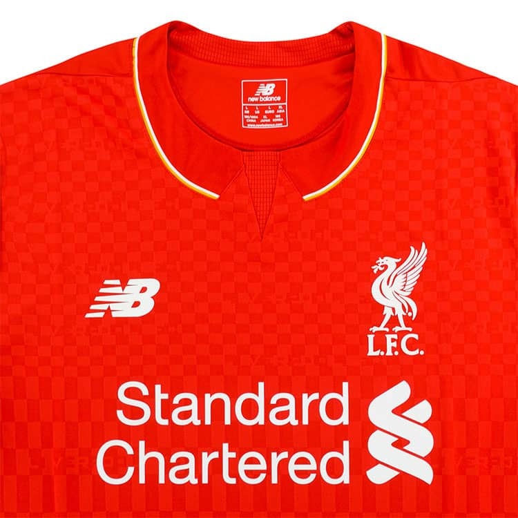 Maillot domicile Liverpool 2015-16