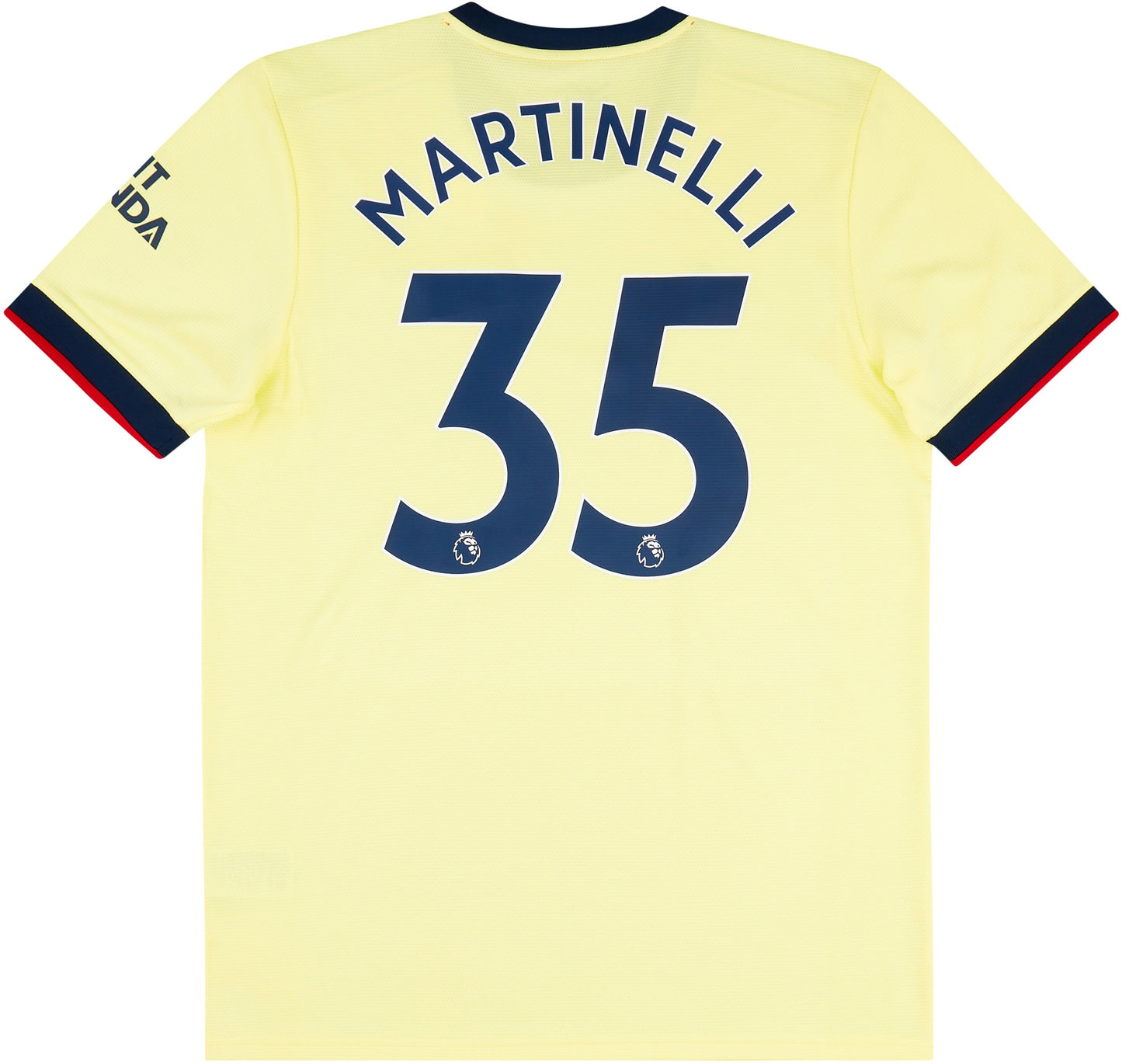 Maillot Extérieur Arsenal 2021/22 Martinelli 35 - NEUF RR STORE ONLINE