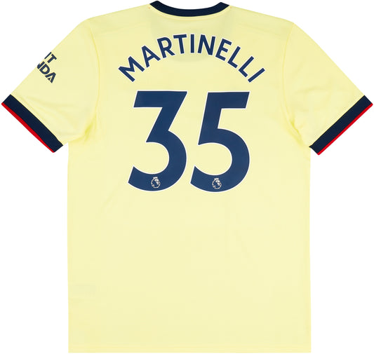 Maillot Extérieur Arsenal 2021/22 Martinelli 35 - NEUF RR STORE ONLINE