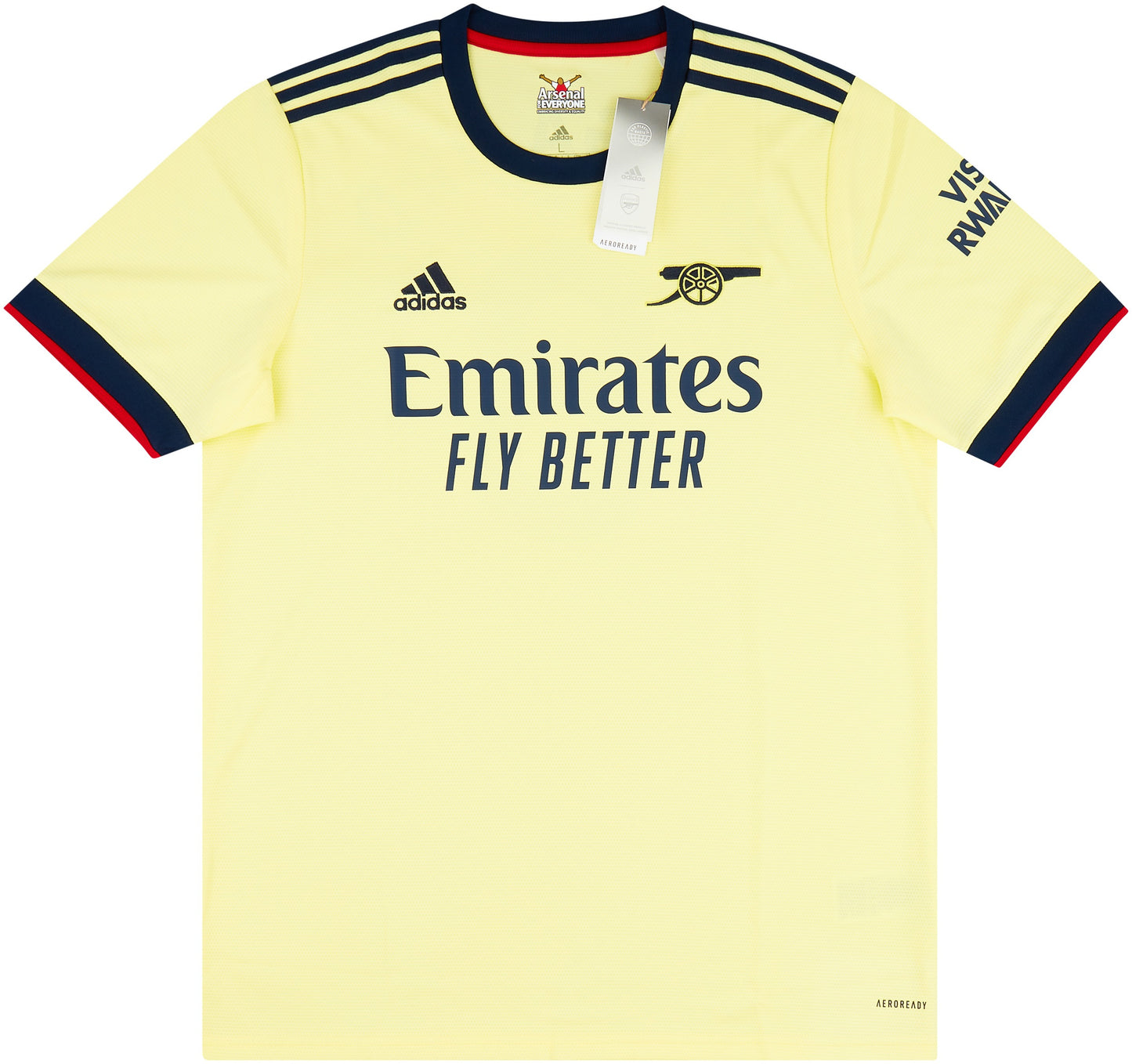 Maillot Extérieur Arsenal 2021/22 Saka 7 - NEUF RR STORE ONLINE