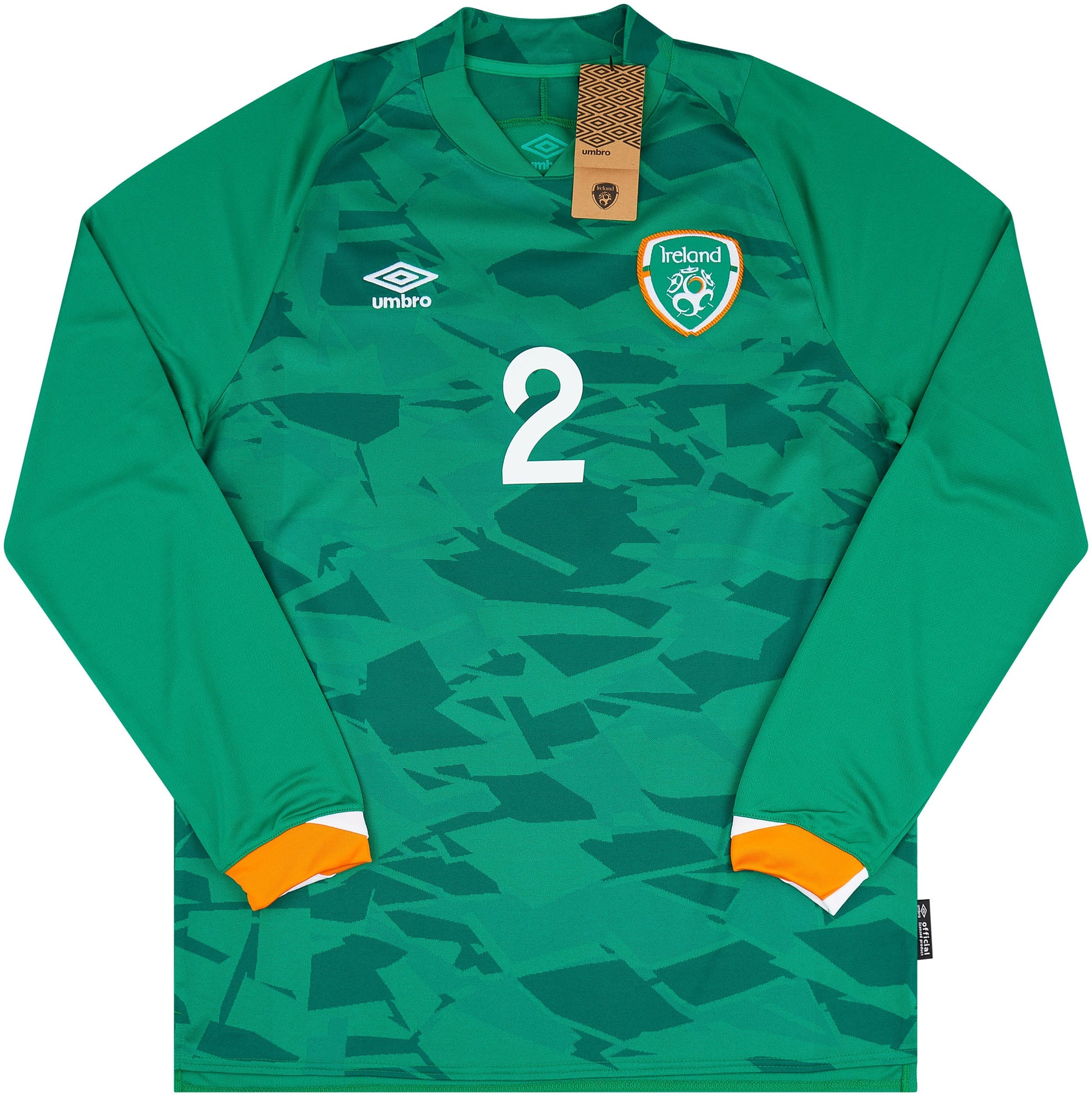 Maillot Domicile Irlande 2022 Coleman 2 Manches Longues - NEUF RR STORE ONLINE