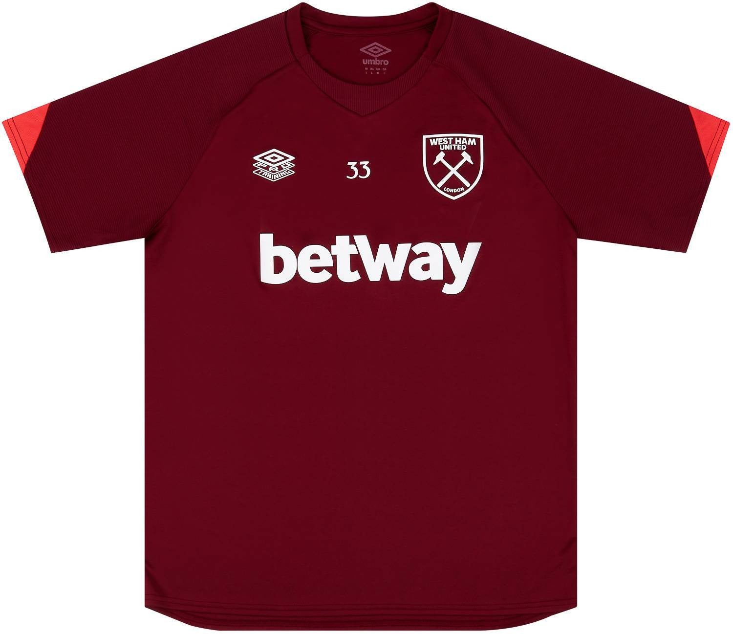 Maillot d'entraînement West Ham 2021-22 (GAMME PRO) RR STORE ONLINE