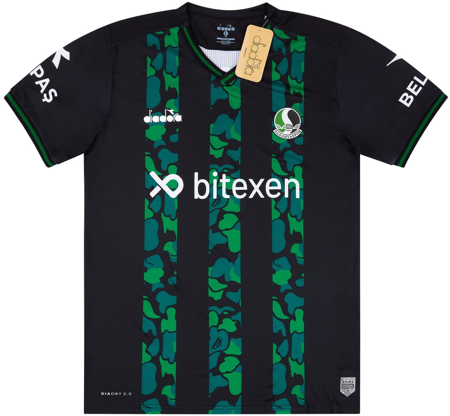 Maillot fourth (quatrième) Sakaryaspor Diadora saison 2021/22 - Neuf RR STORE ONLINE