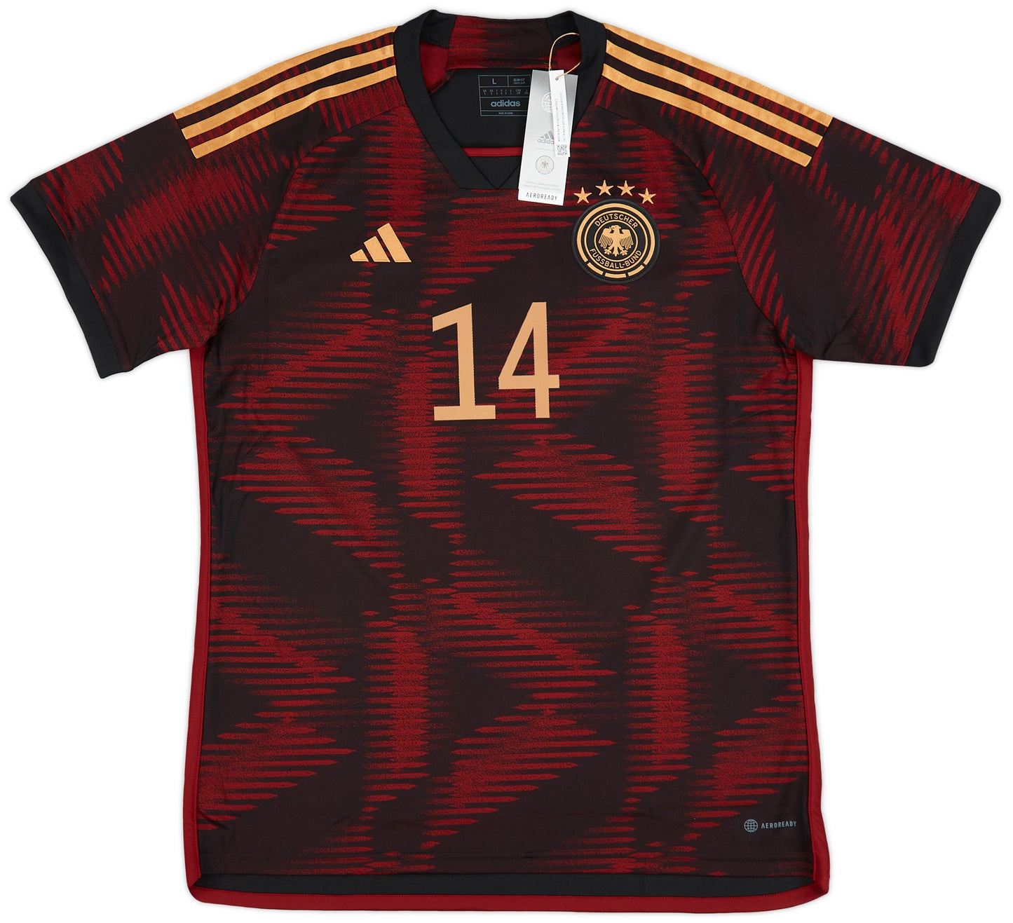 Maillot extérieur Allemagne 2022/23 Musiala #14 RR STORE ONLINE