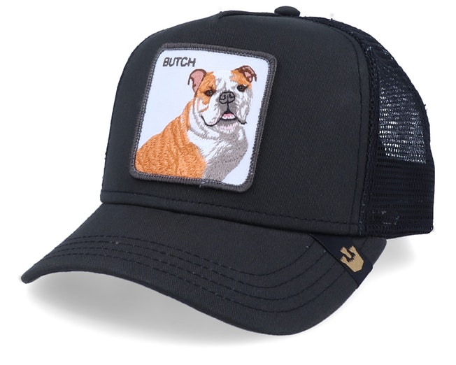 Casquette Trucker Noire Bulldog Butch