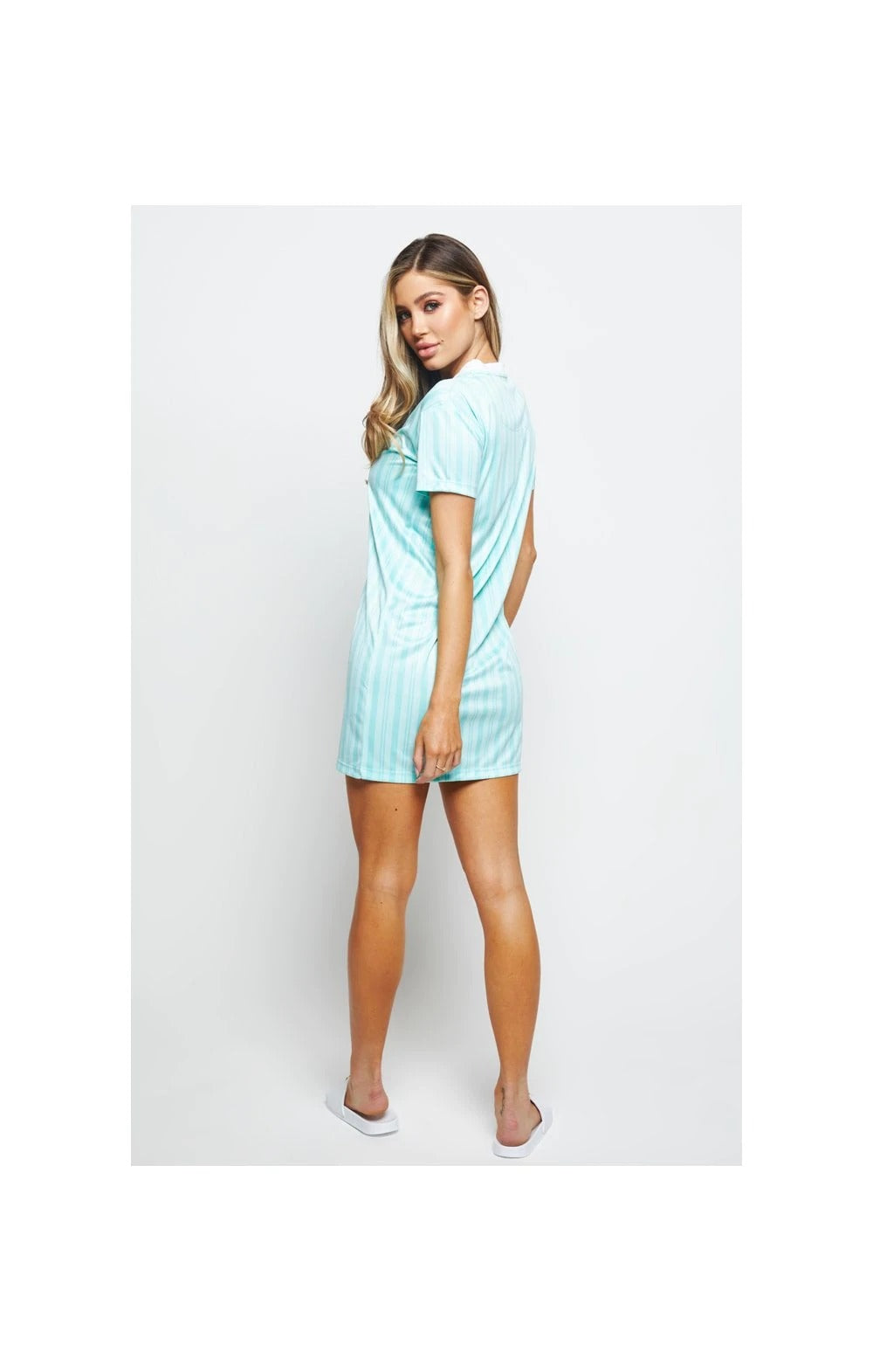 Robe T-shirt à Rayures Aqua Siksilk RR Store Online