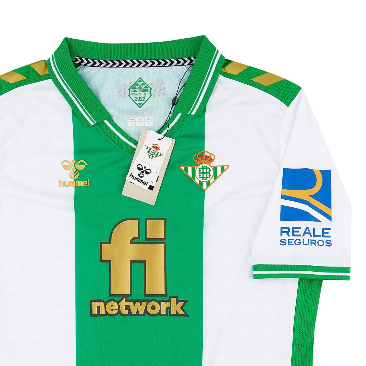 Quatrième maillot Real Betis Hummel saison 2022-23 - NEUF RR Store Online