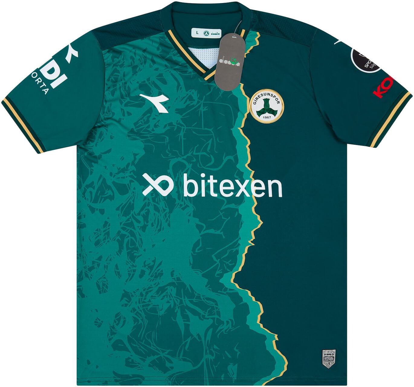 Quatrième maillot Giresunspor (Turquie) Diadora saison 2022/2023 - NEUF RR Store Online