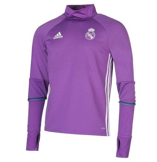 Sweat de survêtement Réal Madrid Adidas 2016-17 violet RR Store Online