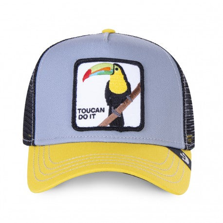 Casquette Toucan Do It Bleu Et Jaune Goorin Bros