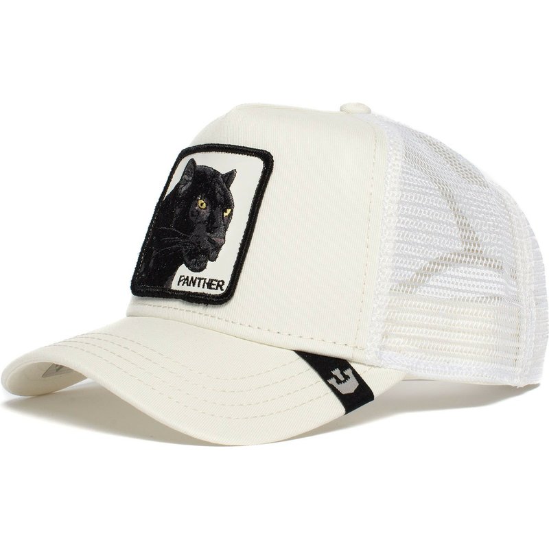 Casquette Panther Blanche