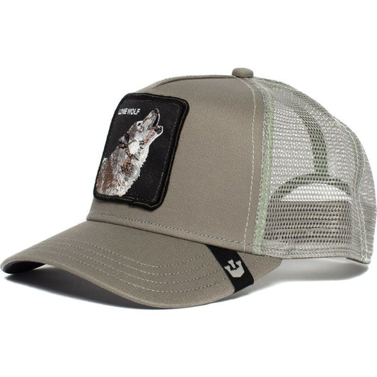 Casquette Loup Lone Wolf Grise