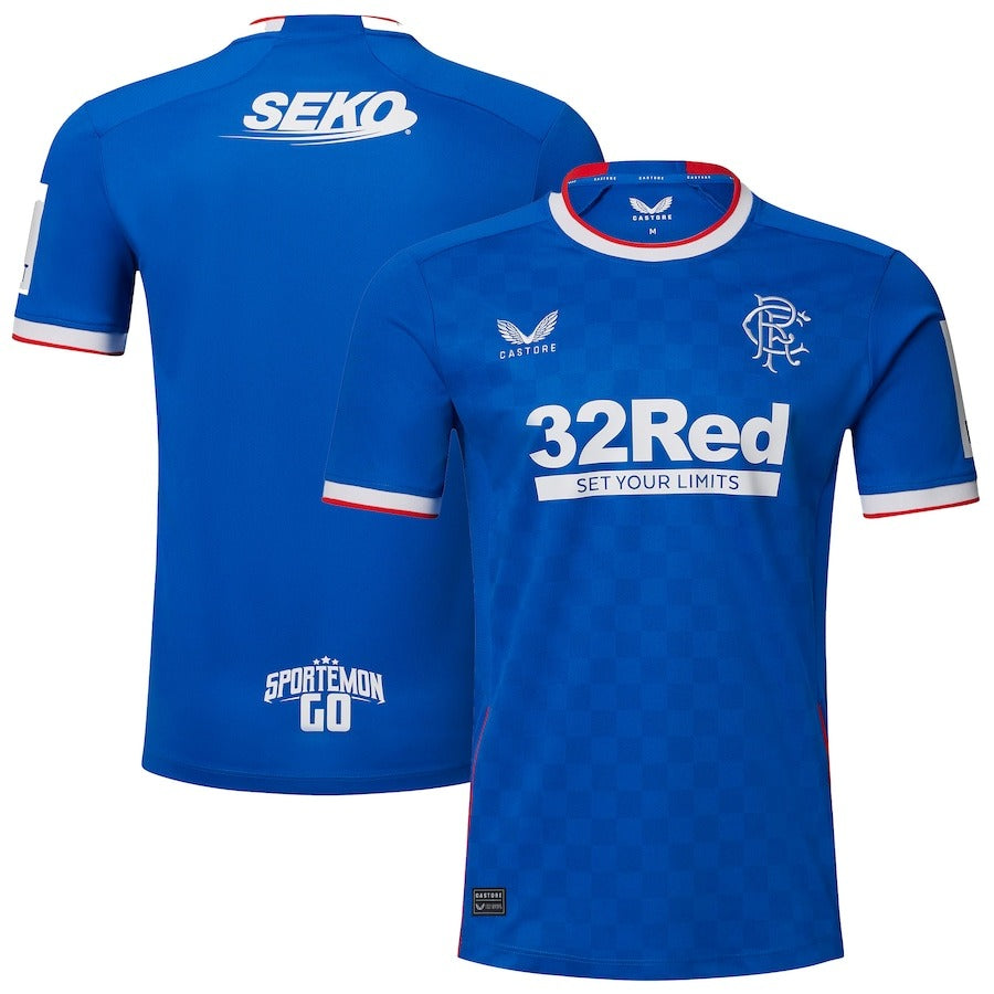 Maillot domicile Glasgow Rangers Castore saison 2022/23 neuf RR Store Online