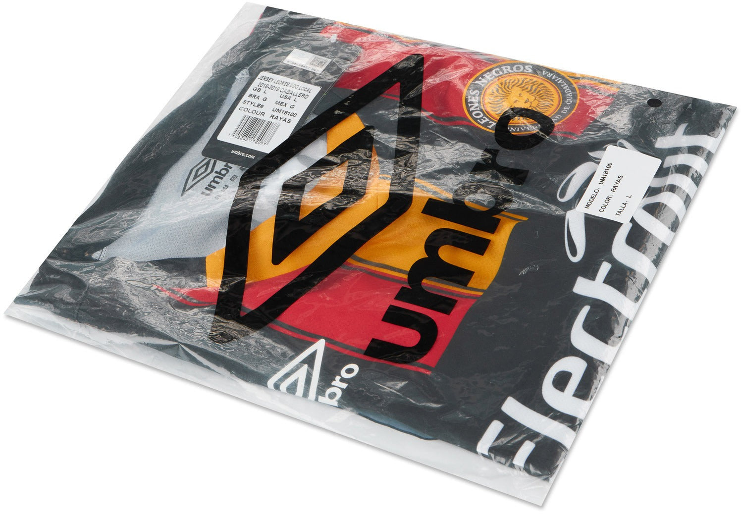 Maillot domicile Leones Negros saison 2018-19 Umbro - NEUF RR Store Online