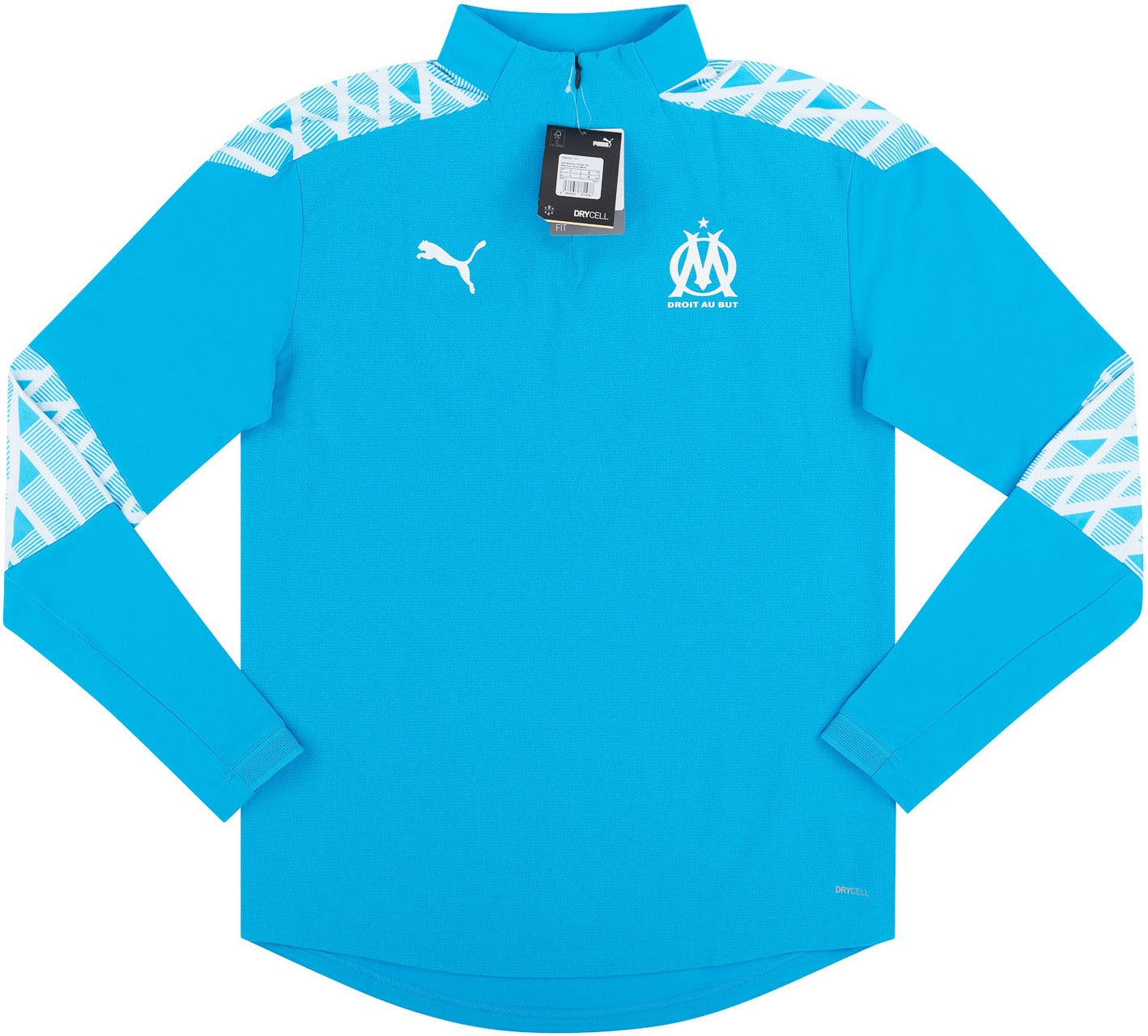 Haut d'entraînement 1/4 zip Olympique de Marseille Puma saison 2020-21 - Neuf RR Store Online