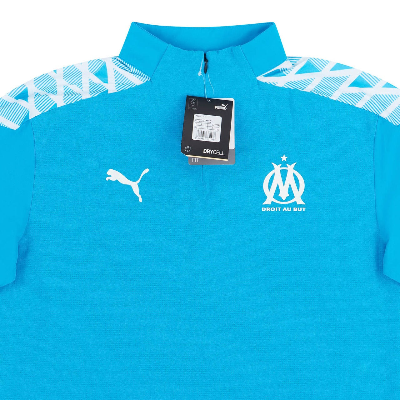 Haut d'entraînement 1/4 zip Olympique de Marseille Puma saison 2020-21 - Neuf RR Store Online