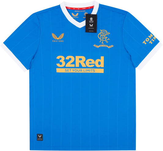 Maillot domicile Rangers Castore spécial 150 ans anniversaire saison 2021/22 - NEUF RR Store Online