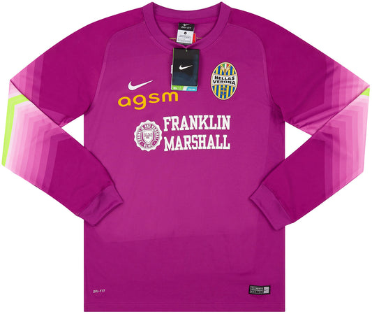 Maillot Gardien Hellas Verone 2014-15 Enfant RR Store Online