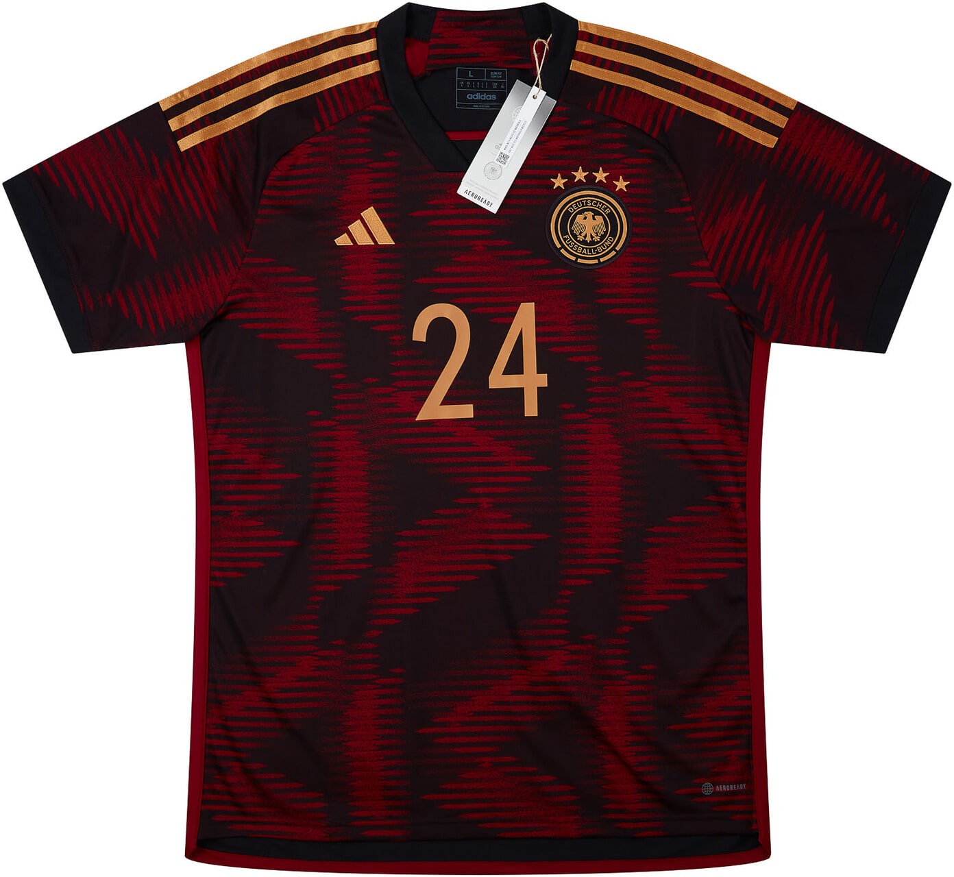 Maillot Extérieur Allemagne 2022-23 Adeyemi #24 RR Store Online