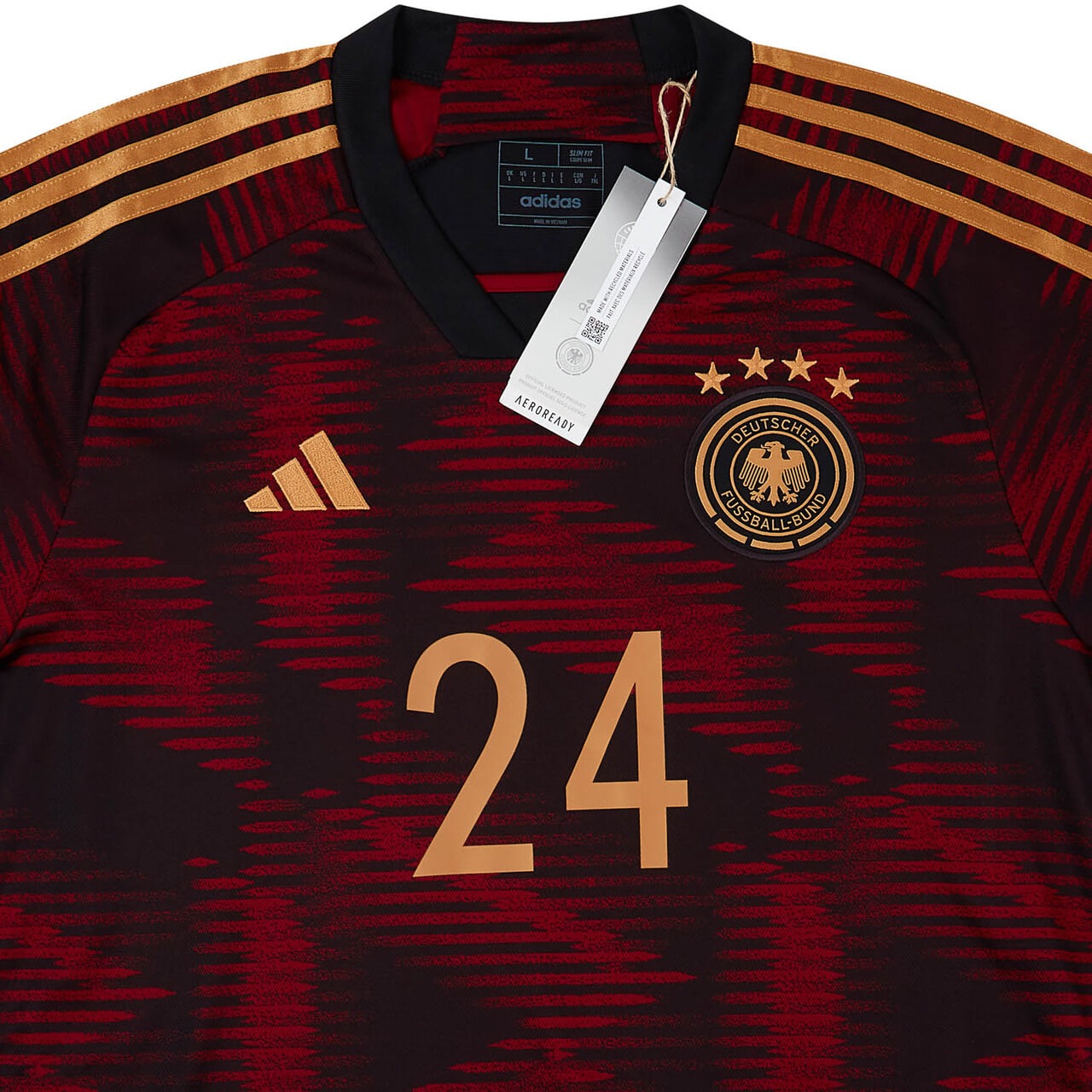 Maillot Extérieur Allemagne 2022-23 Adeyemi #24 RR Store Online