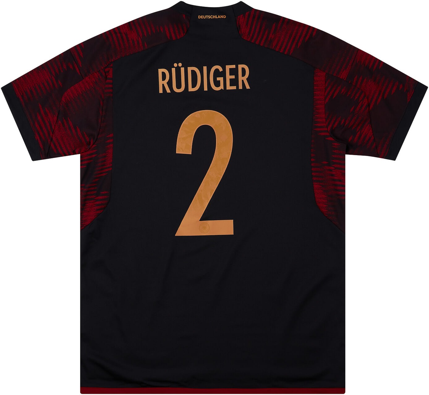 Maillot extérieur Allemagne Adidas saison 2022-23 flocage Rudiger #2 - NEUF RR Store Online